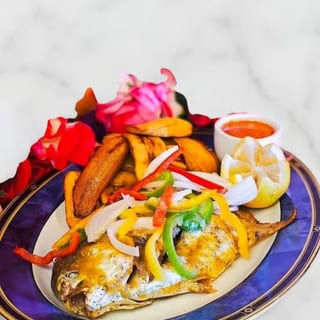 Grilled Pompano Fish