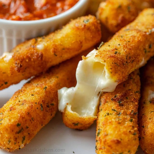 Fried Cheese Sticks.