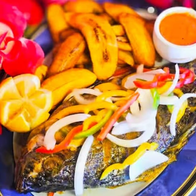 Grilled Tilapia with Sides.